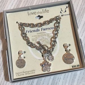 Friends Furrever Bangle Bracelet
